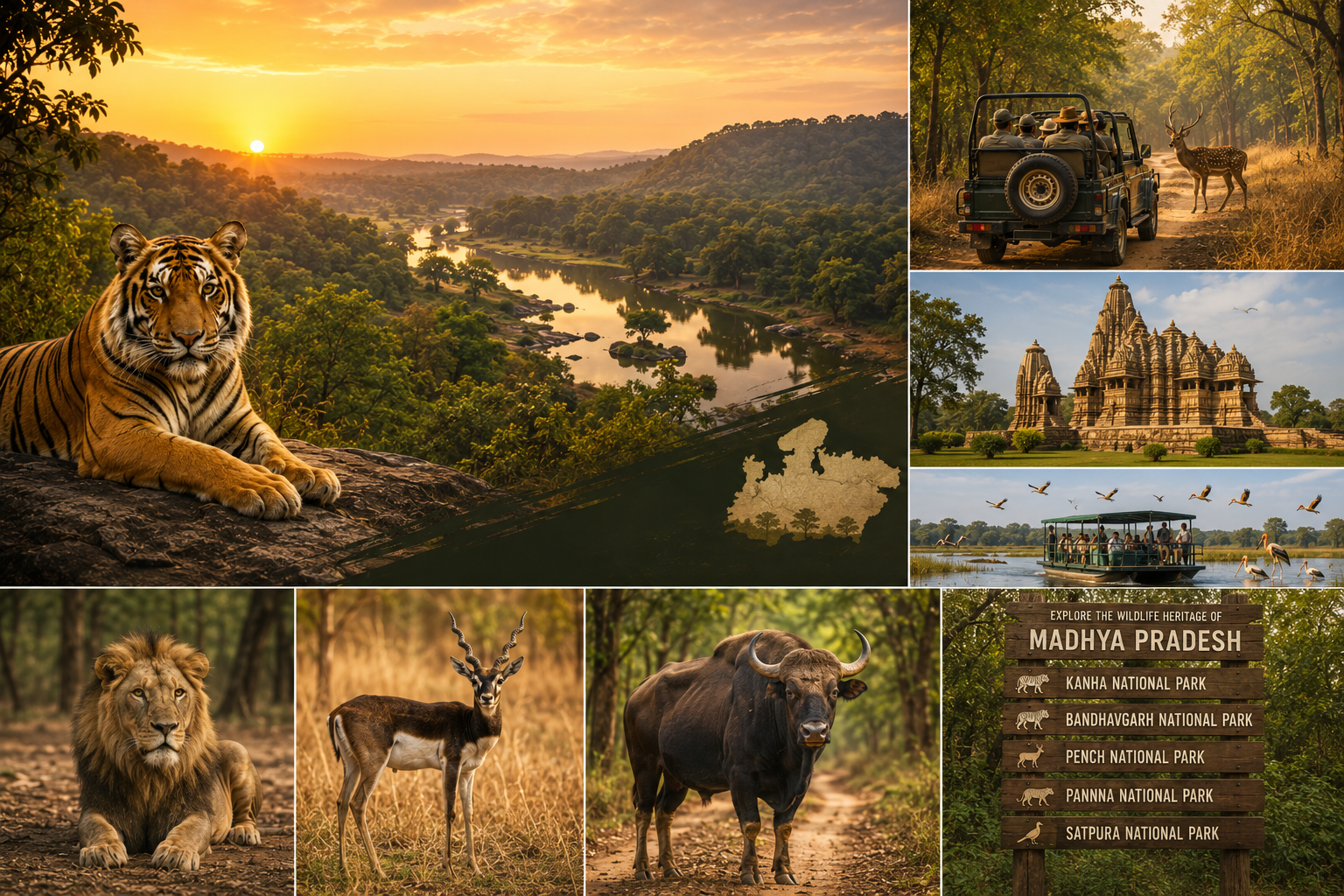 Madhya Pradesh National Parks Package
